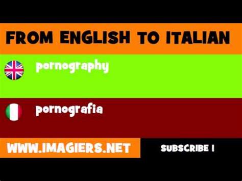 italian pornography|Full.